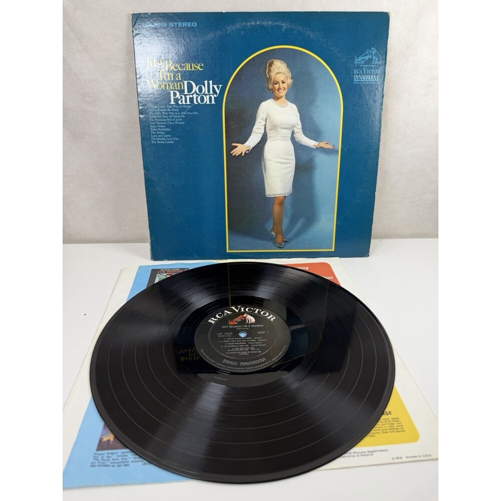 Dolly Parton Just Because I'm A Woman Vinyl LP Record 2017 Music On Vinyl NM